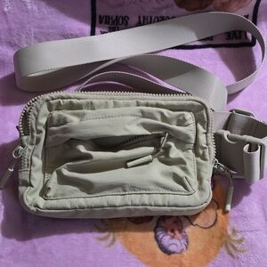 Stylish Cream Crossbody Bag